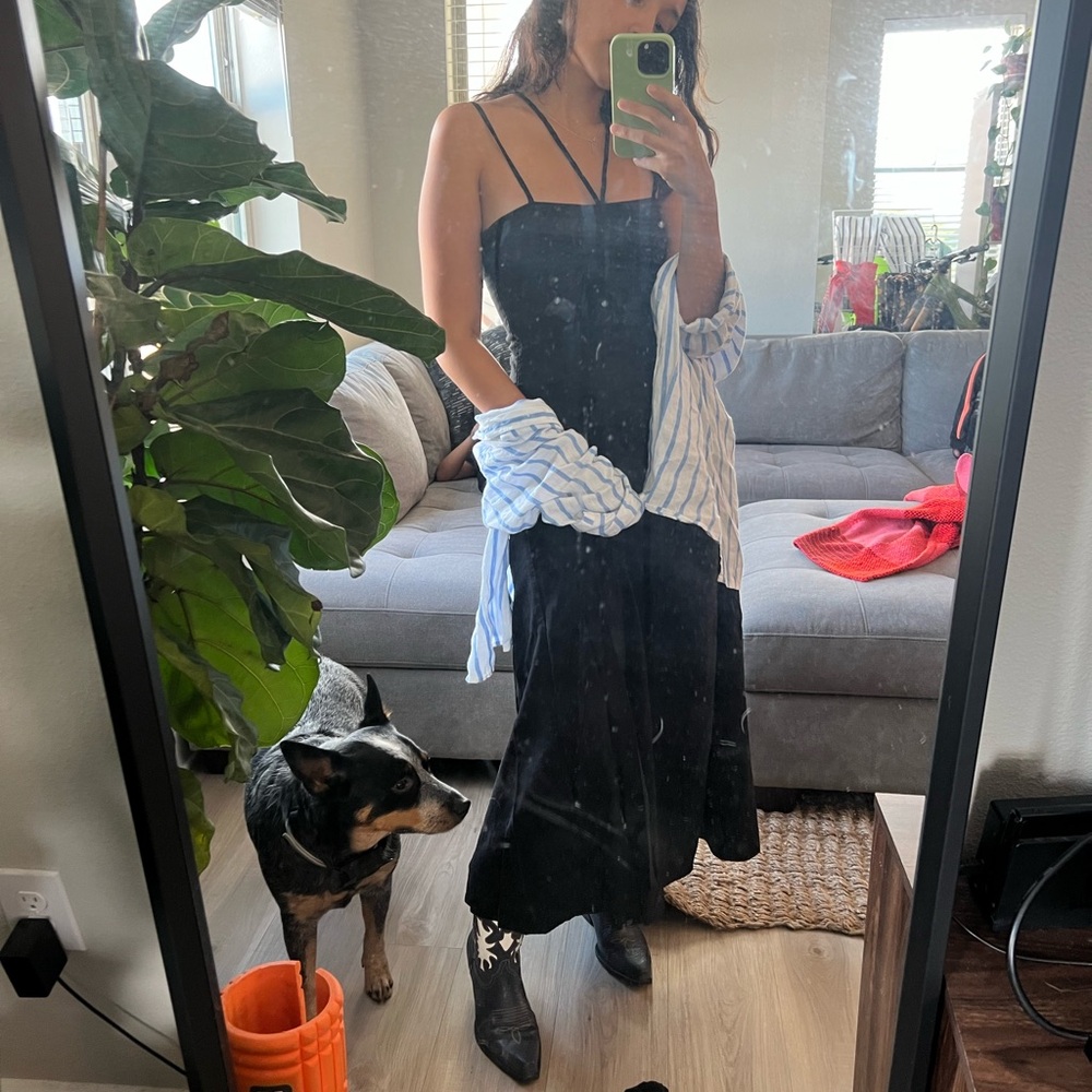 ZARA Strappy Maxi Dress